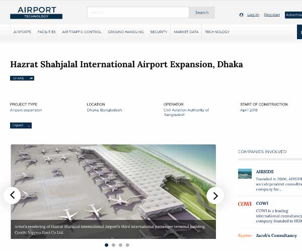 Hazrat Shahjalal International Airport Expansion, Dhaka